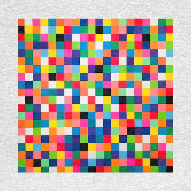 400 Colorful Squares by Ideacircus